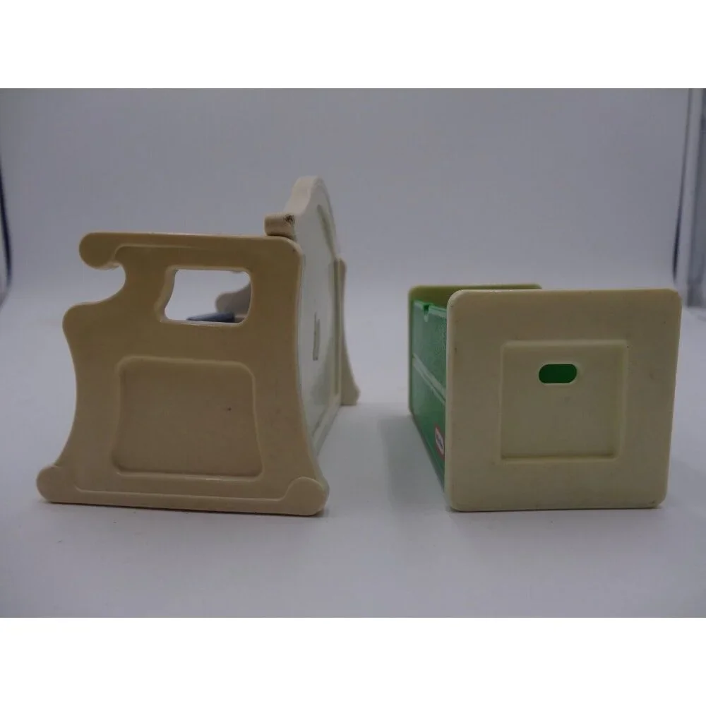 Little Tikes Dollhouse Toy Box Green White 4